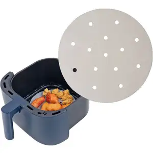 EDM - Pack 100 Papier Cuisson pour Friteuse à Air ø17cm pas cher