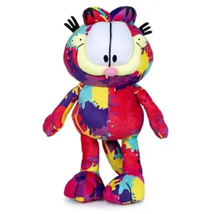 Play by play Garfield - Peluche Garfield Colors 30 Cm pas cher