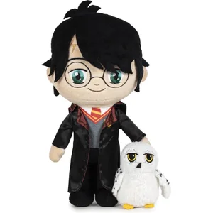 Harry Potter - 29cm Harry Met Hedwig Knuffel pas cher