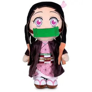 EUROtronic SELECTA VISION Demon Slayer Kimetsu no Yaiba Nezuko Kamado Plush Toy 27cm pas cher