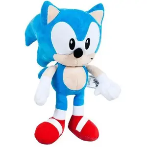 Peluche Sonic douce 30cm - Sonic - Peluche - Bleu - Enfant - 30 cm pas cher