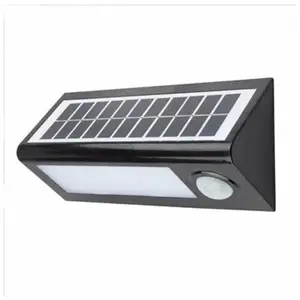 Applique murale LED solaire Korpass avec capteur 27cm 8w froid