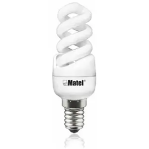 Ampoule à lumière froide micro e14 20w spirale matel basse consommation pas cher