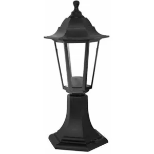 Applique extérieure noire ip44 e27 matel au mur pas cher