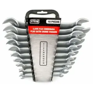 Jeu de clés fixes Stein chrome vanadium din-3110 8 pièces pas cher