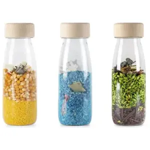 Comparateur de prix : Petit Boum Set van 3 Sensorische flessen Nature