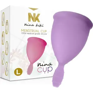 Nina kikí Coupe menstruelle, taille L, Lilas   100 grVendu pargalaxus