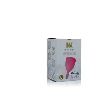 Nina kikí Coupe menstruelle, taille L, Rose   100 grVendu pargalaxus
