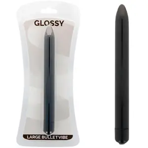 GLOSSY - SLIM VIBRADOR NEGRO 8425402157633 pas cher