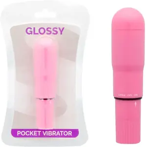 GLOSSY | Glossy Pocket Vibrator Deep RoseVendu parbol