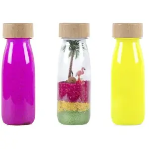 Petitboum Petit Boum Lot de 3 bouteilles sensorielles Paradis fluorescentes pas cher