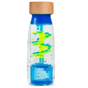 PETIT BOUM Bouteille Sensorielle Move Spirale Bleue