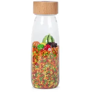 Petit Boum Bouteille sensorielle Learn bottle Fruits pas cher