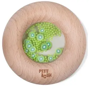 Sombo Petit Boum Hochet sensoriel Sensory Donut Kiwis pas cher