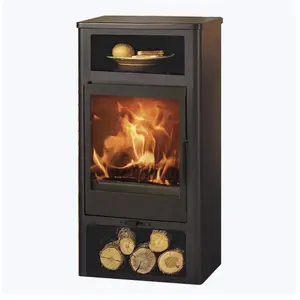 PANADERO Altea Poêle à bois 5,9 kW - Bûches jusqu'à 40 cm - Rendement ...Vendu paramazon