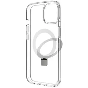 Coque - MUVIT - iPhone 15 - Transparent - Support intégré - Souple pas cher