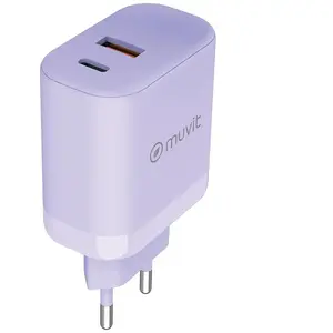 Muvit For Change Chargeur Mural Usb-a Et Usb-c 36w + Pd 45w pas cher