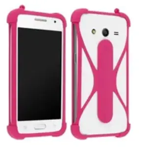 MUVIT LIFE Coque Souple + Tour de cou Rose: Multi MobilesVendu parcdiscount