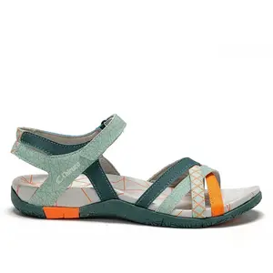 Sandales de randonnée femme Chiruca Malibu 41 Vert 42 pas cher