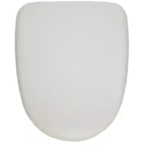 Abattant WC - ROCA - Fijo Metropol - Blanc - Plastique - Universel pas cher