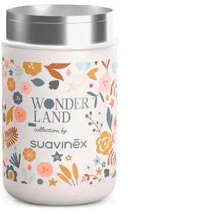 Suavinex, Wonderland, Pot Isotherme - Wonderland Liberty beige - 350ml pas cher