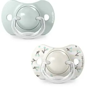 Suavinex, Tétine, 2x Schnuller Symmetrisch Birdies SX Pro 0/6m grün (2 x, jusqu'à 6 M.) pas cher