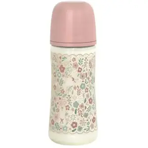 Suavinex Biberon tétine SXPro L Wonderland Liberty rose (360 ml) pas cher