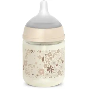 Suavinex Biberon verre tétine SXPro S Wonderland Liberty beige (120 ml) pas cher