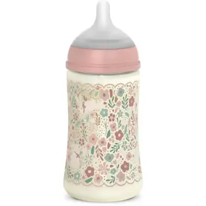 Suavinex Biberon tétine SXPro M Wonderland Liberty rose (270 ml) pas cher