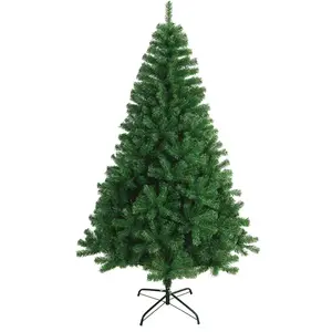 SOLAGUA NAVIDAD Sapin de Noël Artificiel Extra Rempli de Feuilles de Guirlandes, Arbres 150-300cm avec Support Métallique. (Vert, 240cm 1438Tips) pas cher