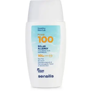 Sensilis Crème Solaire Fluid 100 Solar Allergy Protector Spf50+ 40ml pas cher