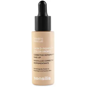 Correcteur facial Sensilis Skin D-Pigment Color Drops Peche rose 30 ml pas cher