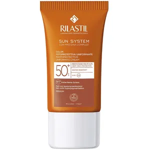 Zonnebrandcrème met Kleur Rilastil Sun System Spf 50+ (50 ml) pas cher