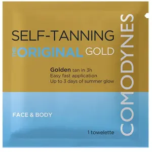 Comodynes Cosmetics Lingettes Autobronzantes 8 monodoses pas cher