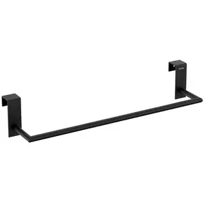 Bath+ by cosmic - Porte-serviette noir mat (38 cm) - StickVendu parbol