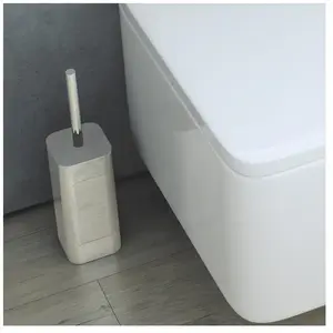 COSMIC Porte-brosse de toilette en acier inoxydable durable argenté pas cher