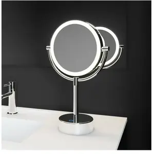 Cosmic - Miroir grossissant de salle de bain | Finition chromée - Idéa... pas cher