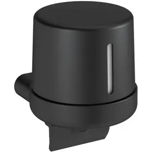 Cosmic Soap Dispenser Steel made with Matt Black Finish 400ml pas cher