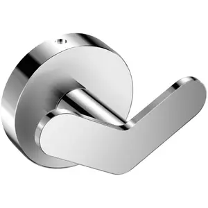 COSMIC Towel Hook made of Durable Metal w- Light Grey Finish pas cher