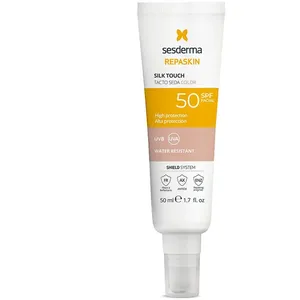 sesderma Fotoprotector Spf 50 Facial Tacto Seda Color 50 ml pas cher