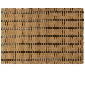 Tapis en fibre de coco de 120 cm de diamètre - REF. 10578 pas cher