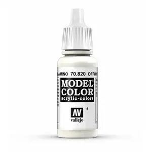 Vallejo 70820 Model Color Off White - Acryl Verf flesjeVendu parbol
