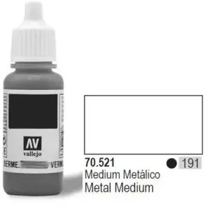 Vallejo medium 17ml - metal medium 70597 vall-70521 pas cher