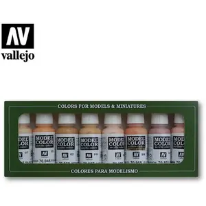 Model Color - Face & Skintones Small Set - Vallejo - VAL-70124 pas cher