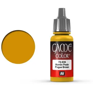 Vallejo 72039 Game Color - Plague Brown - Acryl - 18ml Verf flesje pas cher