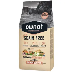 Ownat Just Grain Free Chien Adulte Saumon 3kg pas cher