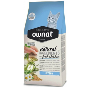 Croquettes pour chaton OWNAT CLASSIC KITTEN 4KG pas cher