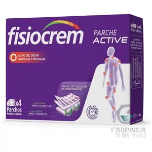 Fisiocrem, Pain plasters + Muscle creams, Patch actif - 4 unités (4 x) pas cher