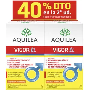 Supplément alimentaire Aquilea Vigor él 2 unités pas cher
