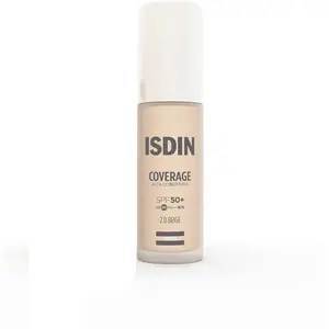 ISDIN Fotoprotector Coverage Fond de Teint Beige SPF50 30ml pas cher